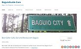 Details : Baguio Guide Online
